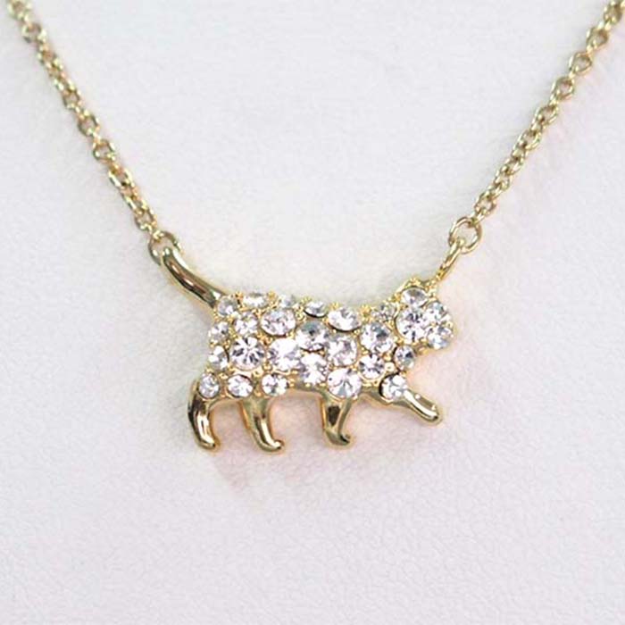 猫モチーフネックレス