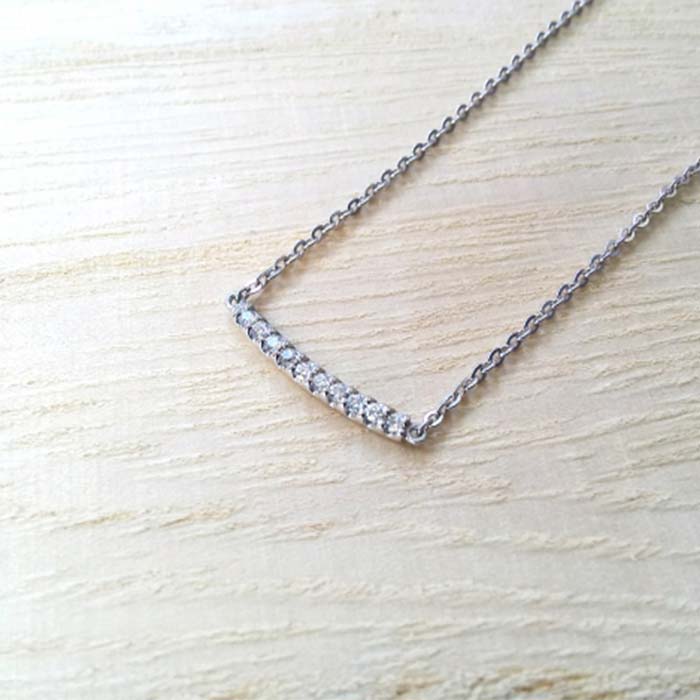 シルバーネックレス