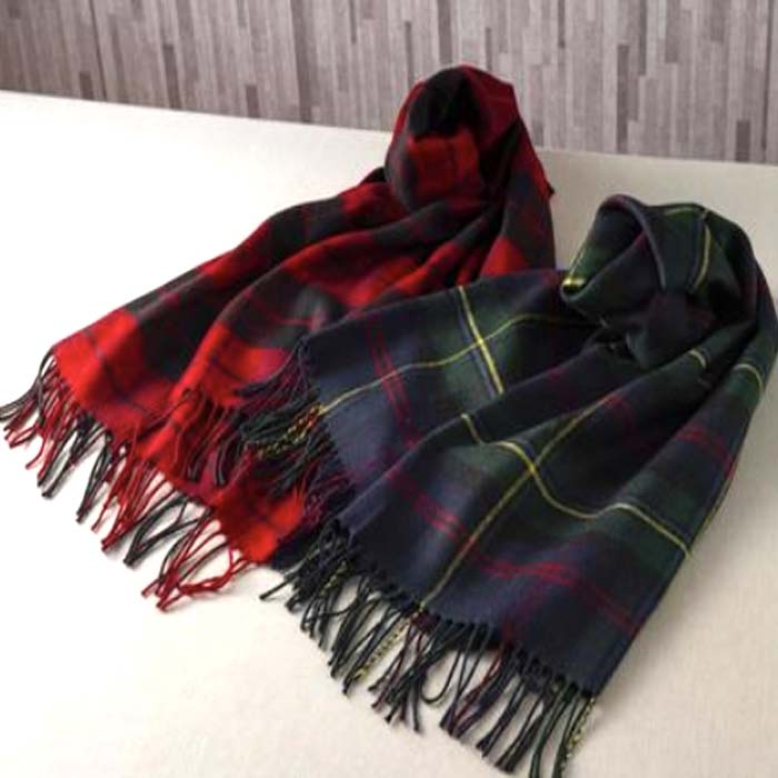 チェックストール